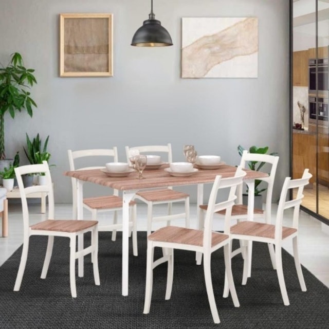 Olympic Meja Makan 6 Kursi Minimalis 1